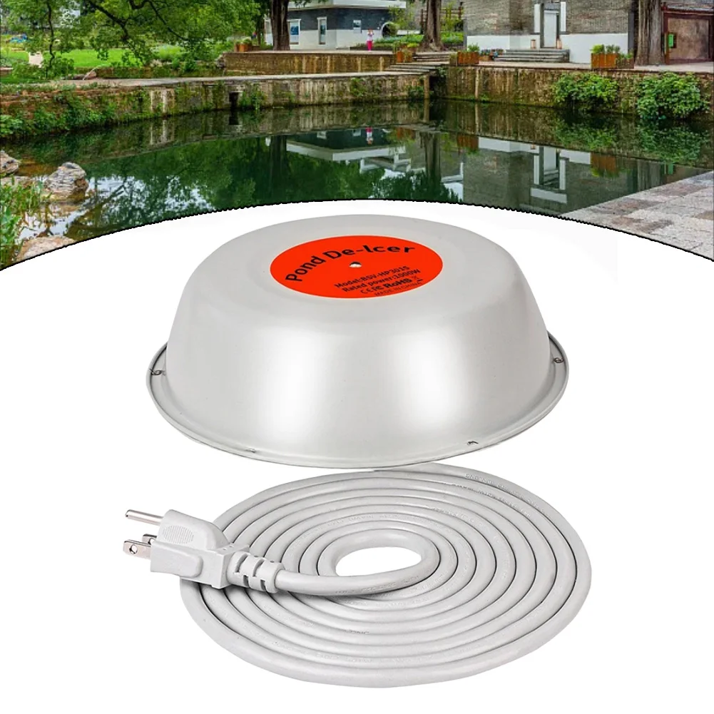 Floating Pond Ice Melter 1000W with Thermostat for Energy Efficient Ice Removal and Oxygen Exchange in Various Pond Environments
Floating Pond Ice Melter 1000W with Thermostat for Energy Efficient Ice Removal and Oxygen Exchange in Various Pond Environments
