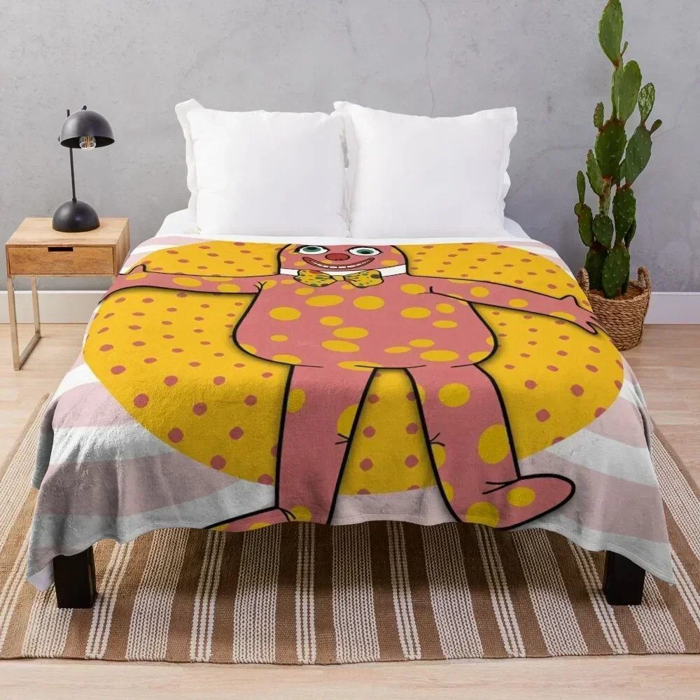 Mr Blobby II Throw Blanket Soft Solid Color Blanket for Couch Bed
Mr Blobby II Throw Blanket Soft Solid Color Blanket for Couch Bed