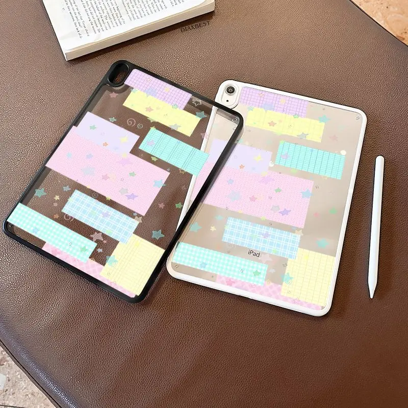 Ins Colorful Star Solid Color Border Y2K Cover For iPad Pro 13 11th M5 M4 12.9 A16 10 8 7 9th 10th Air 11 M2 M3 Mini Tablet Case
Ins Colorful Star Solid Color Border Y2K Cover For iPad Pro 13 11th M5 M4 12.9 A16 10 8 7 9th 10th Air 11 M2 M3 Mini Tablet Case