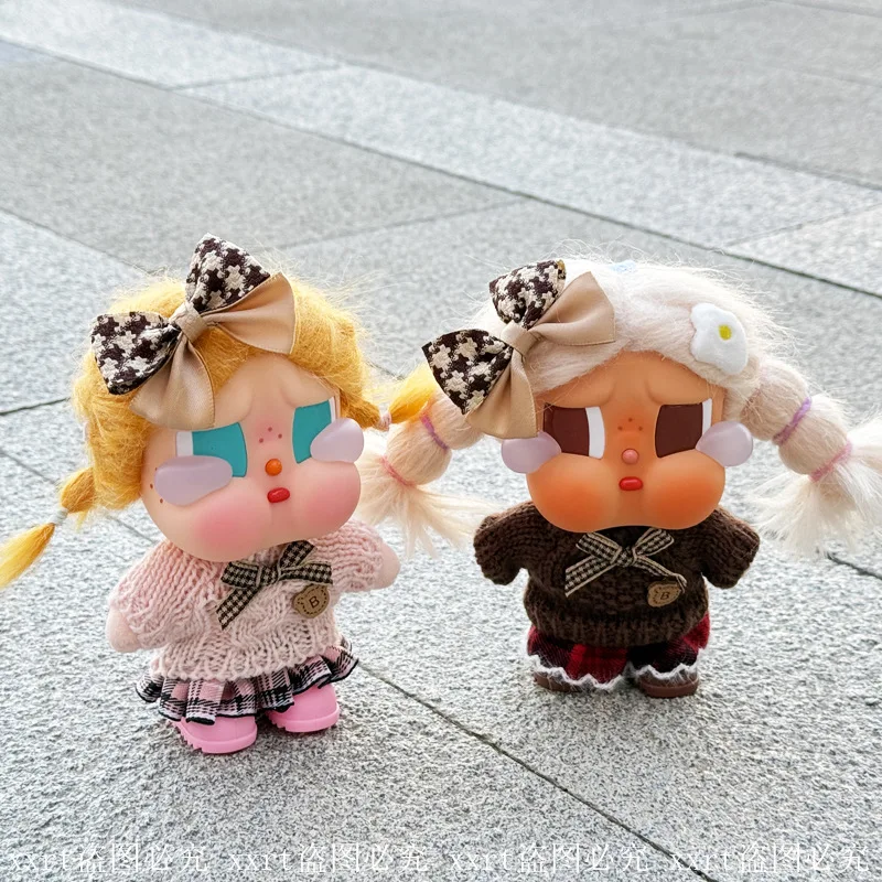 Для CRYBABY Vacation Mode на кукольной одежде, зимний кофейный свитер, головной убор, комплект обуви для лабу, наряд для куклы 17 см
Для CRYBABY Vacation Mode на кукольной одежде, зимний кофейный свитер, головной убор, комплект обуви для лабу, наряд для куклы 17 см