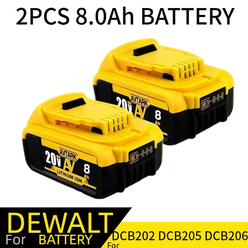 Original 12000mAh 20V forDewalt Power Tool Battery DCB206 20V 12.0Ah BatteryDCB206 20V Battery DCB205DCB200 DCB204+Charger
Original 12000mAh 20V forDewalt Power Tool Battery DCB206 20V 12.0Ah BatteryDCB206 20V Battery DCB205DCB200 DCB204+Charger