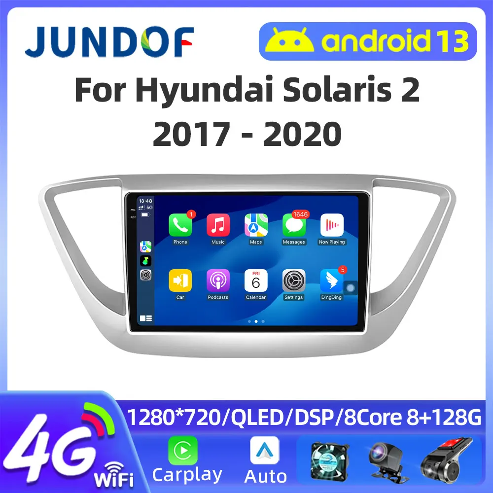 For Hyundai Solaris 2 2017-2020 Car Radio Carplay multimedia video player GPS navigation Car Autoradio 2din Android 13 stereo
For Hyundai Solaris 2 2017-2020 Car Radio Carplay multimedia video player GPS navigation Car Autoradio 2din Android 13 stereo