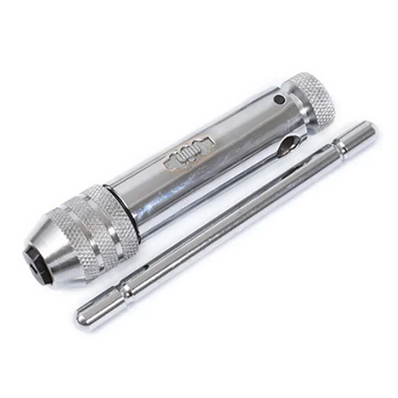 T-Handle Ratchet Tap Reamer Tap Wrench M3-M8 / M5 Adjustable Ratchet Tap Screwdriver Wrench Screw Thread Plug T-shaped Tool
T-Handle Ratchet Tap Reamer Tap Wrench M3-M8 / M5 Adjustable Ratchet Tap Screwdriver Wrench Screw Thread Plug T-shaped Tool