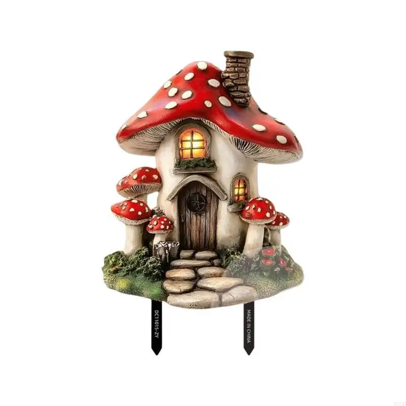 97QD Ecofriendly Resin Artistic Forest Mushroom House Stakes Cottage Yard Sign For Indoor And Outdoor Use Garden Enthusiasts
97QD Ecofriendly Resin Artistic Forest Mushroom House Stakes Cottage Yard Sign For Indoor And Outdoor Use Garden Enthusiasts