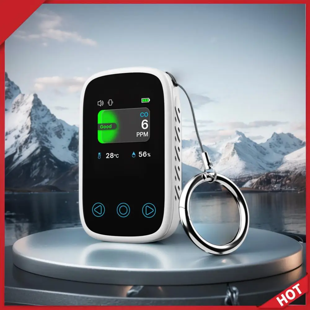 3 in 1 Carbon Monoxide Temperature Humidity Detector Digital Display Portable Type-C Rechargeable for Home Outdoor Garage Travel
3 in 1 Carbon Monoxide Temperature Humidity Detector Digital Display Portable Type-C Rechargeable for Home Outdoor Garage Travel