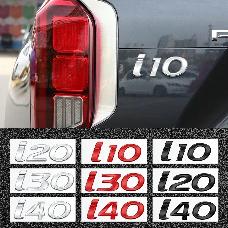 Car Emblem 3D Metal Logo Body Decals Sticker Rear Tail Trunk Boot Mark Letter Rear Bumpers Badge I10 I20 I30 I40 Accessories
Car Emblem 3D Metal Logo Body Decals Sticker Rear Tail Trunk Boot Mark Letter Rear Bumpers Badge I10 I20 I30 I40 Accessories
