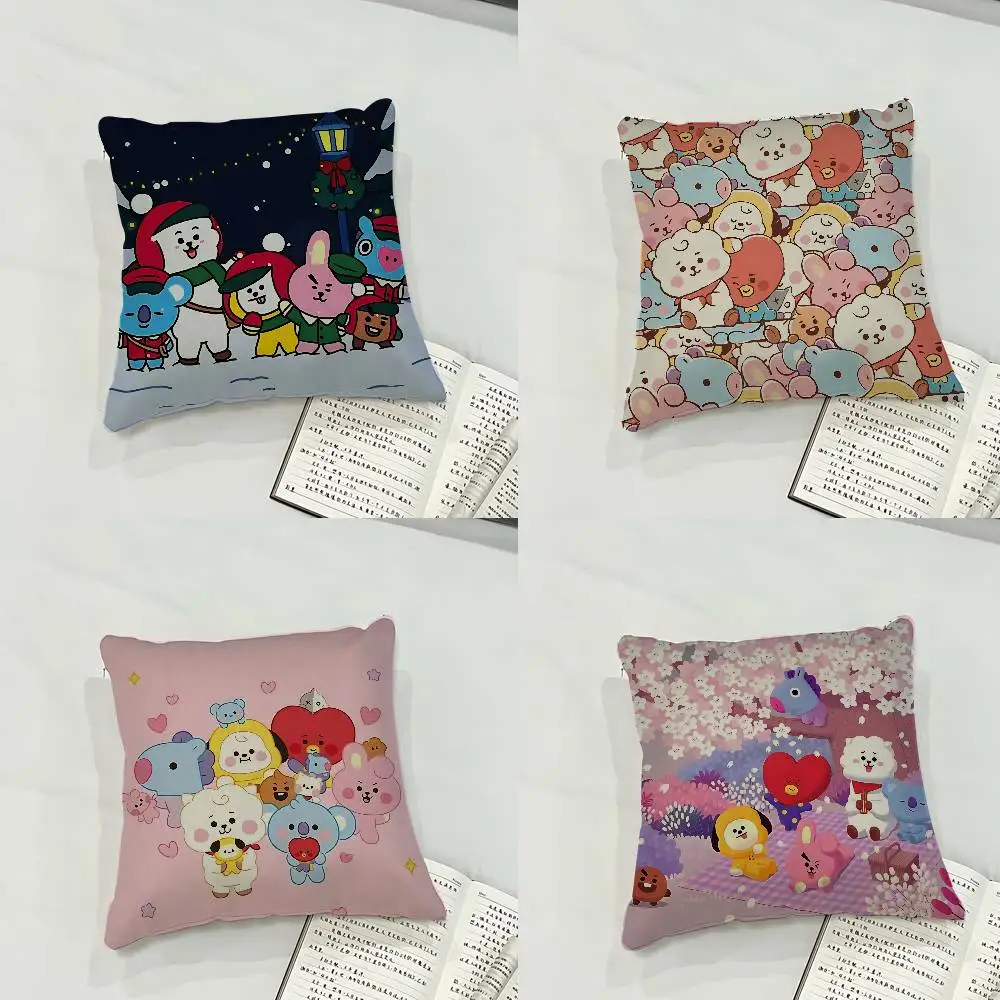 Милый мультяшный чехол A-BT-21S Kawaii из плюшевой ткани, мягкая наволочка с двусторонним принтом, чехол для подушки, подарки для дома
Милый мультяшный чехол A-BT-21S Kawaii из плюшевой ткани, мягкая наволочка с двусторонним принтом, чехол для подушки, подарки для дома
