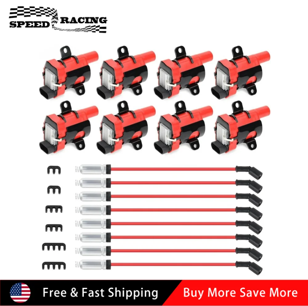 72909002614 190005218 Round Ignition Coil Spark Plug Pack For 2003-2007 Chevrolet Express 1500 2500 3500 4.8 5.3 6.0L
72909002614 190005218 Round Ignition Coil Spark Plug Pack For 2003-2007 Chevrolet Express 1500 2500 3500 4.8 5.3 6.0L