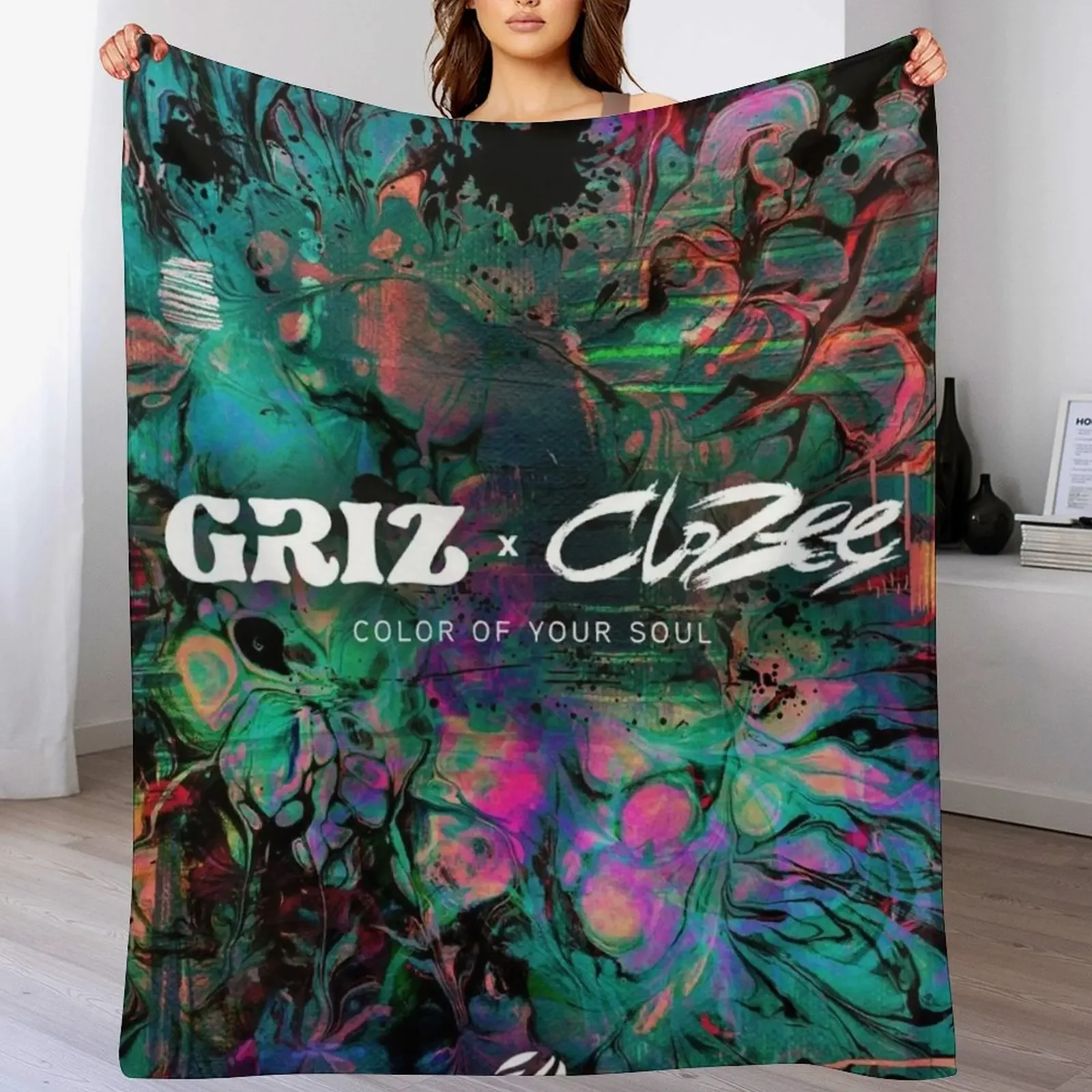griz color your soul tour 2022 masmart Throw Blanket Soft Plush Blanket as Housewarming Gift
griz color your soul tour 2022 masmart Throw Blanket Soft Plush Blanket as Housewarming Gift
