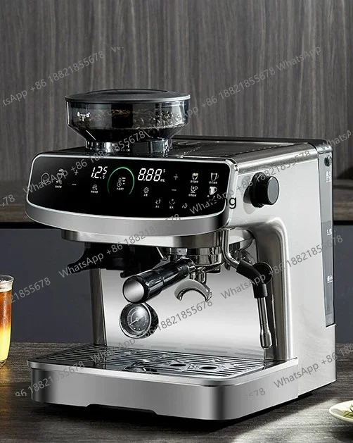 Coffee machine double boiler Italian semi-automatic home and commercial grinding integrated
Coffee machine double boiler Italian semi-automatic home and commercial grinding integrated