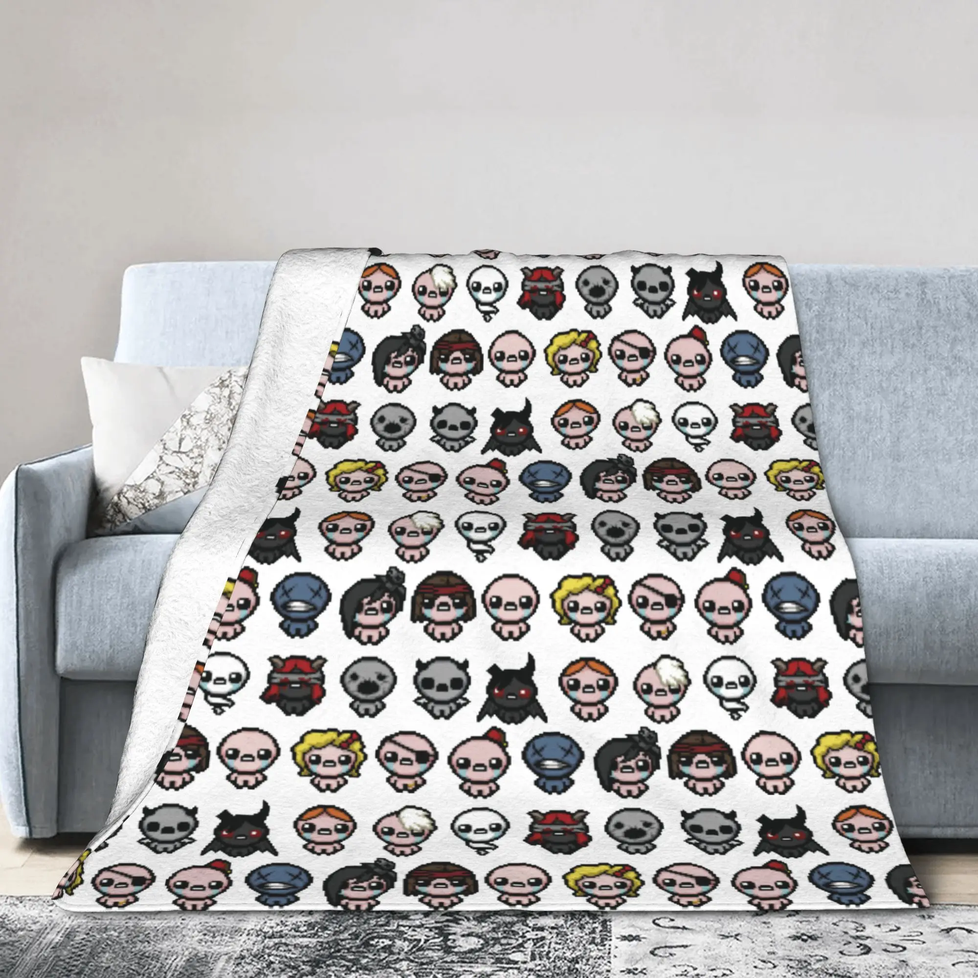The Binding of Isaac Characters Blanket Fleece Print Breathable Soft Throw Blanket for Couch
The Binding of Isaac Characters Blanket Fleece Print Breathable Soft Throw Blanket for Couch