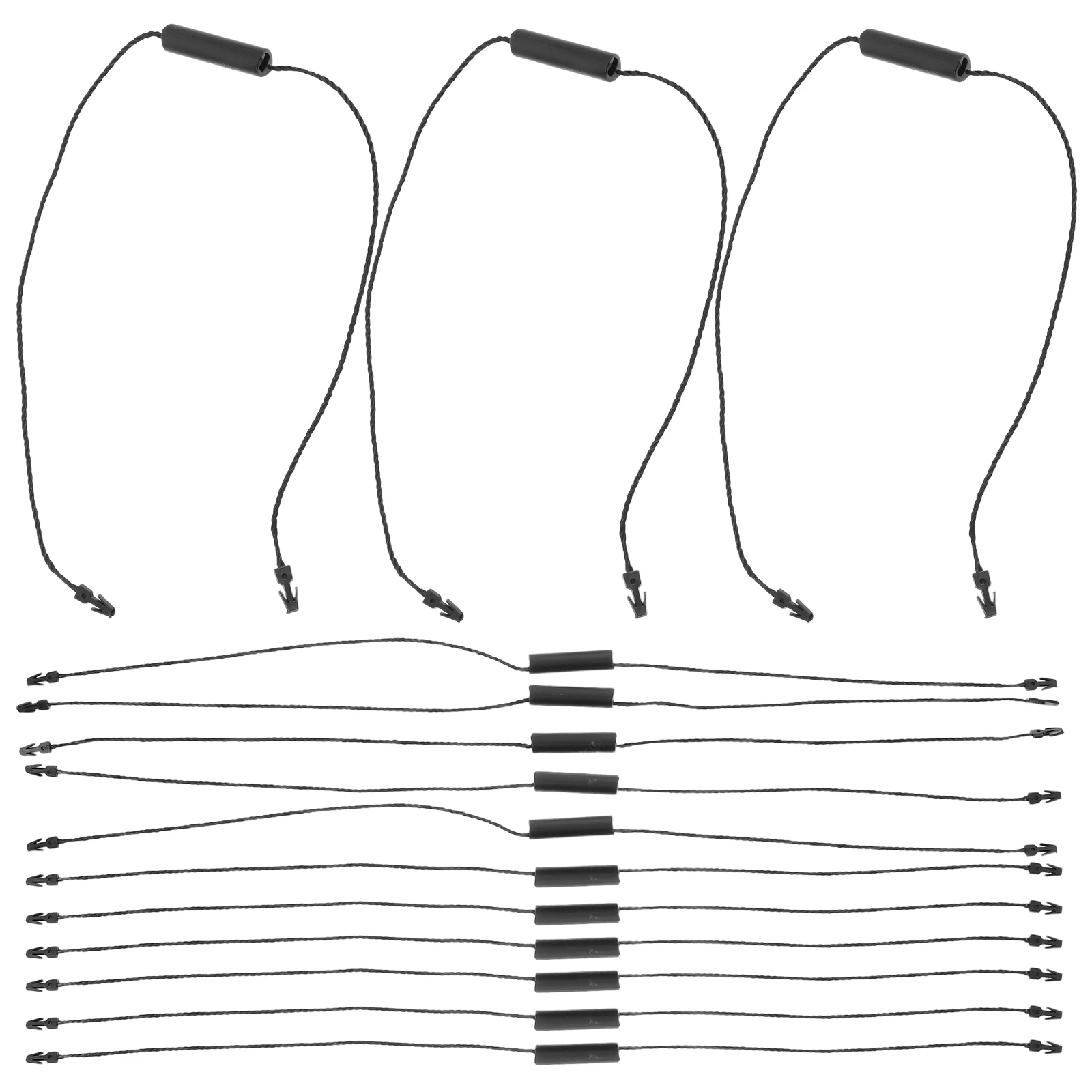 Cylinder Double Lock Tag Strings Black Rope Clothing Hangtags Durable Material One Time Use Plastic Fasteners Tag Rope
Cylinder Double Lock Tag Strings Black Rope Clothing Hangtags Durable Material One Time Use Plastic Fasteners Tag Rope