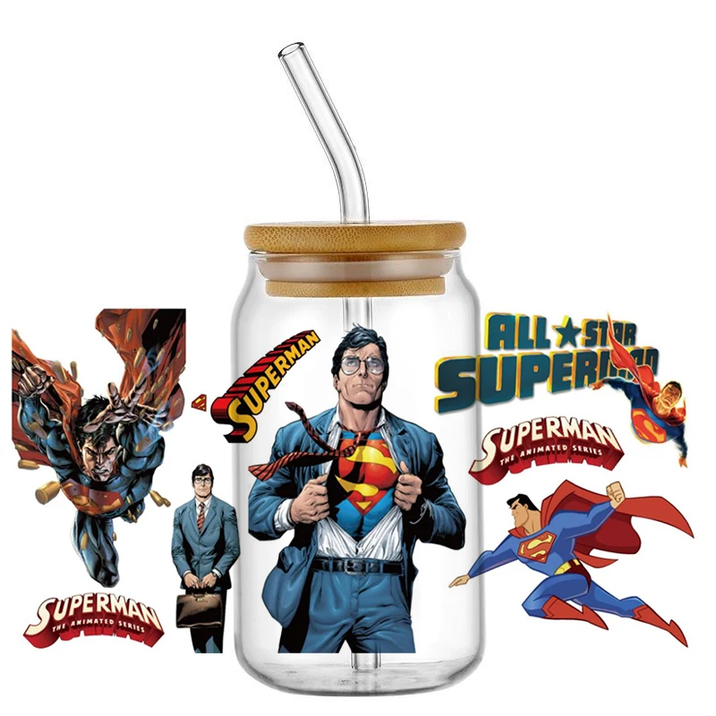 Miniso UV DTF Cup Wrap 3D Super Hero Man Decal Transfer Sticker for 16oz Libbey Glasses DIY Mug Washable Sticker
Miniso UV DTF Cup Wrap 3D Super Hero Man Decal Transfer Sticker for 16oz Libbey Glasses DIY Mug Washable Sticker