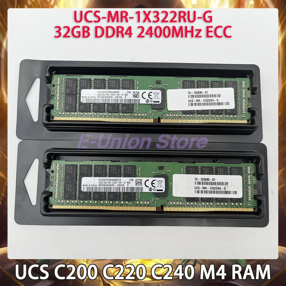 Память UCS C200 C220 C240 M4 UCS-MR-1X322RU-G 32 ГБ DDR4 2400 МГц ECC RAM
Память UCS C200 C220 C240 M4 UCS-MR-1X322RU-G 32 ГБ DDR4 2400 МГц ECC RAM