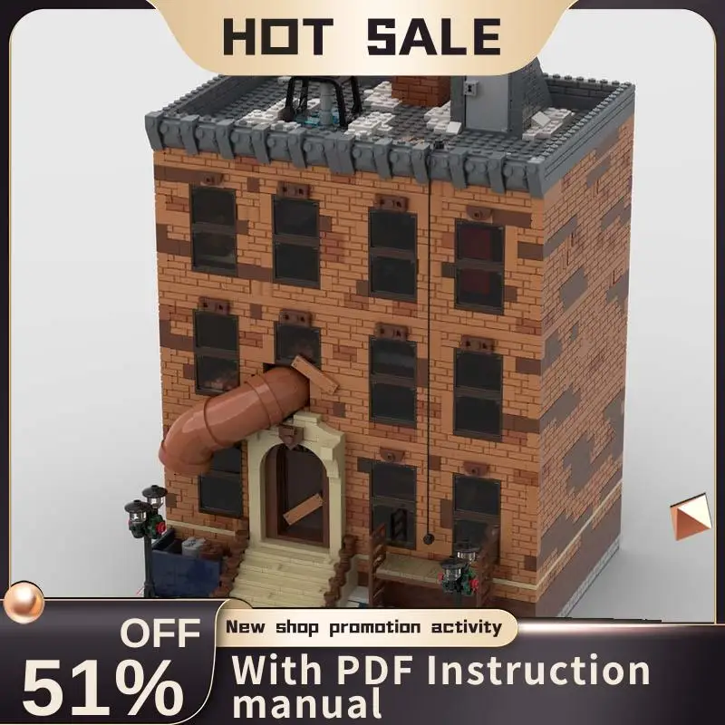 New 2456Pcs City Hot Selling Street View Moc Modular New York Model Building Blocks Diy Creative Ideas Brick Toys Birthday Gift
New 2456Pcs City Hot Selling Street View Moc Modular New York Model Building Blocks Diy Creative Ideas Brick Toys Birthday Gift