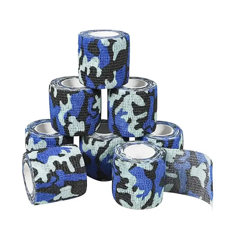 24 Rolls Camouflage Cohesive Bandage Self Adhesive Bandage Military Athletic Tape for Sports Injury Outdoor Hunting Camping
24 Rolls Camouflage Cohesive Bandage Self Adhesive Bandage Military Athletic Tape for Sports Injury Outdoor Hunting Camping
