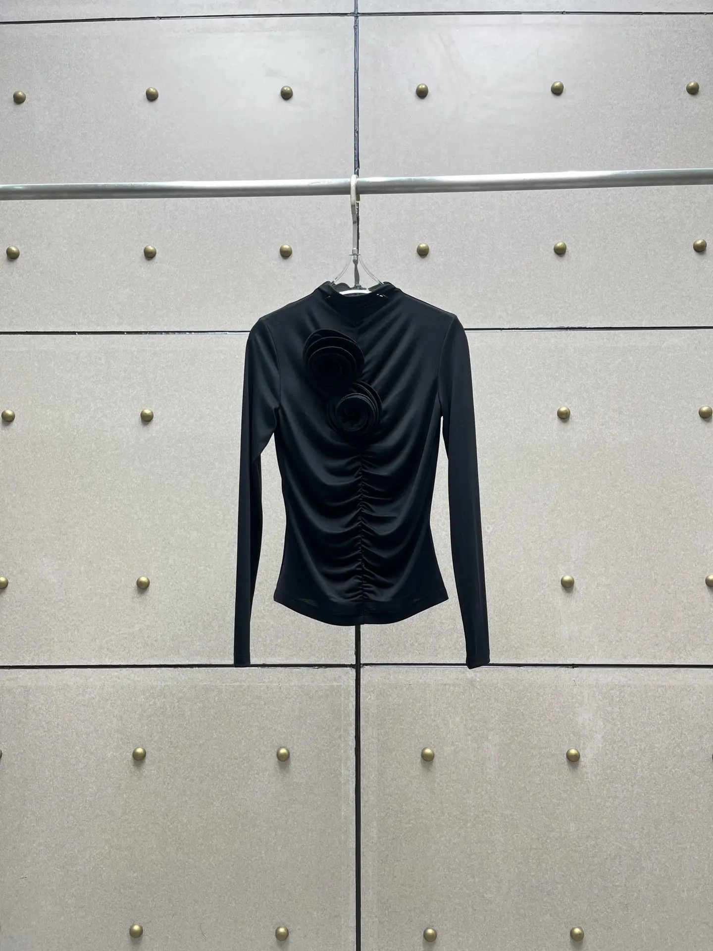 2024 Women's Clothing Fashion flower small stand collar top Spring Summer New No.51
2024 Women's Clothing Fashion flower small stand collar top Spring Summer New No.51