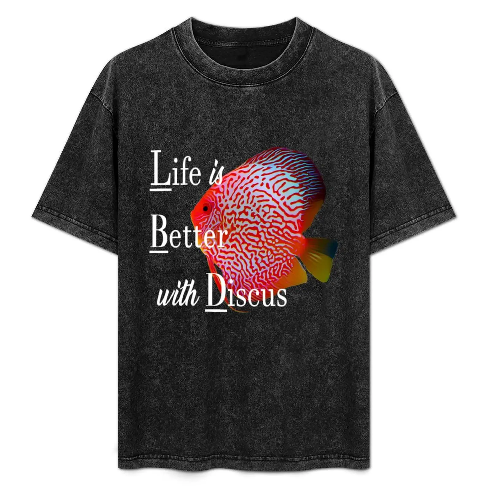Discus Fish T-Shirt Basic Daily Outfit Short Sleeve Tee
Discus Fish T-Shirt Basic Daily Outfit Short Sleeve Tee