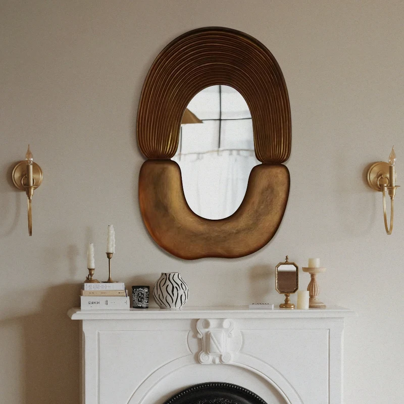 Wall Decoration Mirror Vanity Small Nordic Items Girls Men Bedroom Luxury Mirror Bathroom Funky Irregular Spiegels Home Products
Wall Decoration Mirror Vanity Small Nordic Items Girls Men Bedroom Luxury Mirror Bathroom Funky Irregular Spiegels Home Products