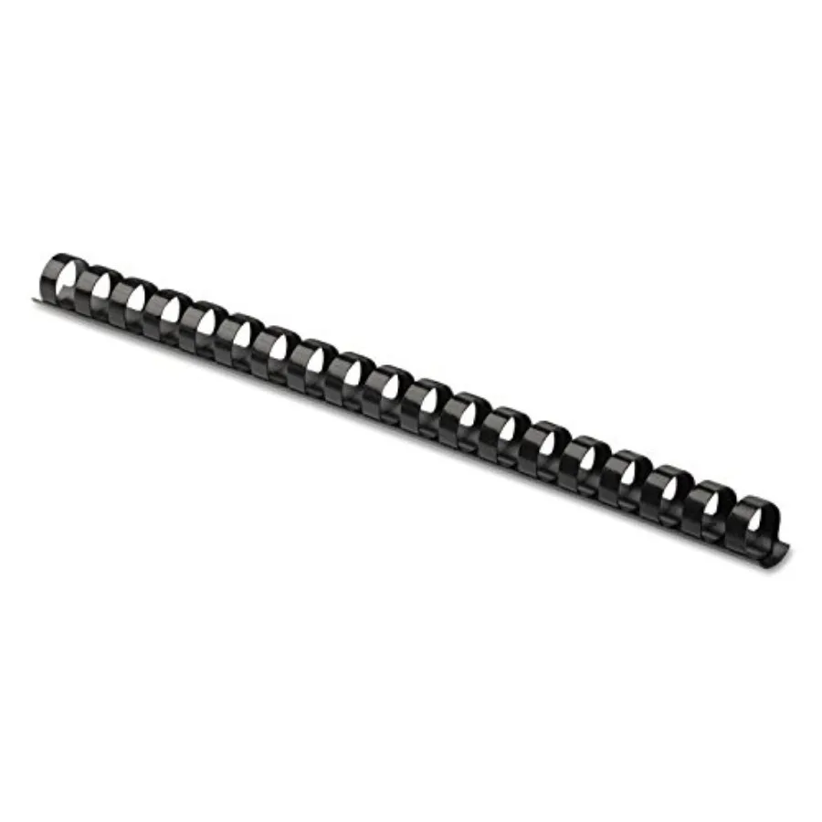 1/2in Black Binding Combs 25 Pack
1/2in Black Binding Combs 25 Pack