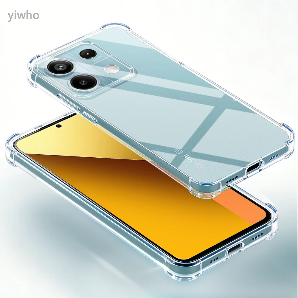 Soft Shockproof Clear Phone Case For Xiaomi Redmi Note 13 5G TPU Transparent Back Covers For redmi note 13 pro Cover Shell
Soft Shockproof Clear Phone Case For Xiaomi Redmi Note 13 5G TPU Transparent Back Covers For redmi note 13 pro Cover Shell