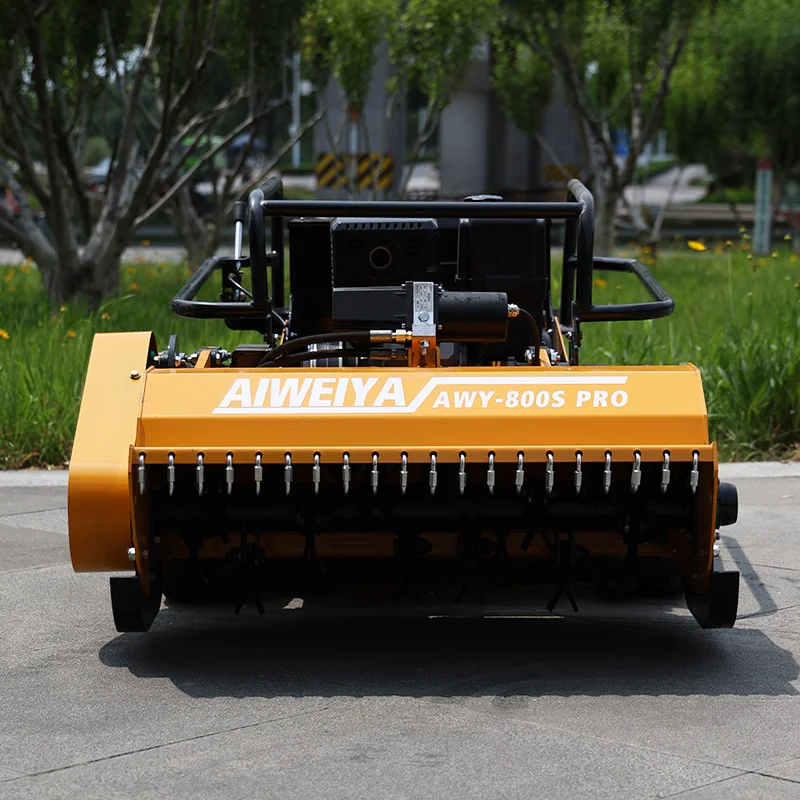 Customized fully functional tracked remote control lawn mower CE EPA barren mountain thorn and shrub cleaning equipment
Customized fully functional tracked remote control lawn mower CE EPA barren mountain thorn and shrub cleaning equipment