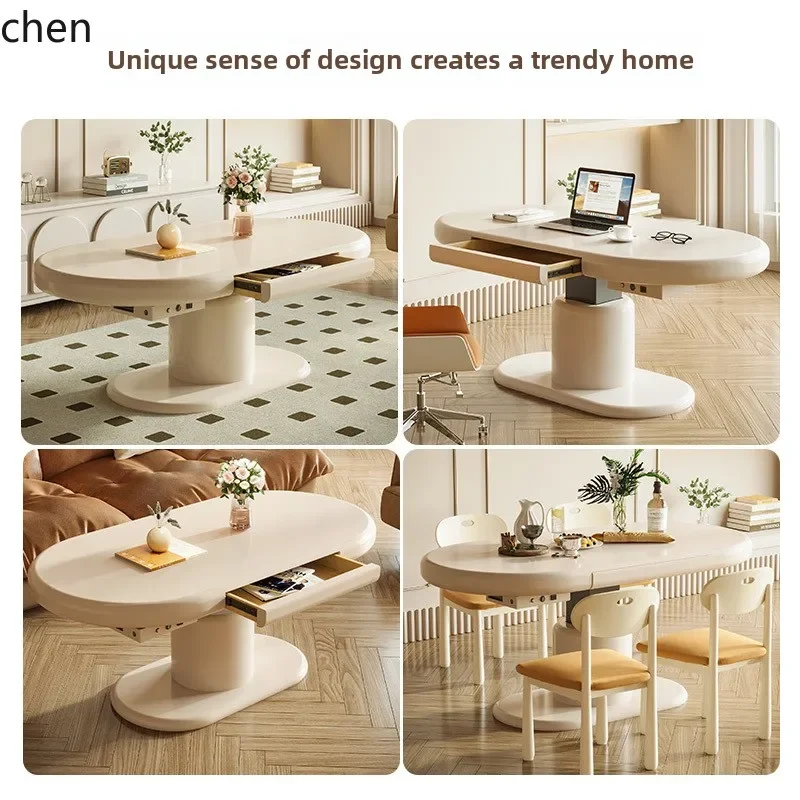 b7- dining table dual-purpose living room small apartment designer creative cream style household coffee table
b7- dining table dual-purpose living room small apartment designer creative cream style household coffee table