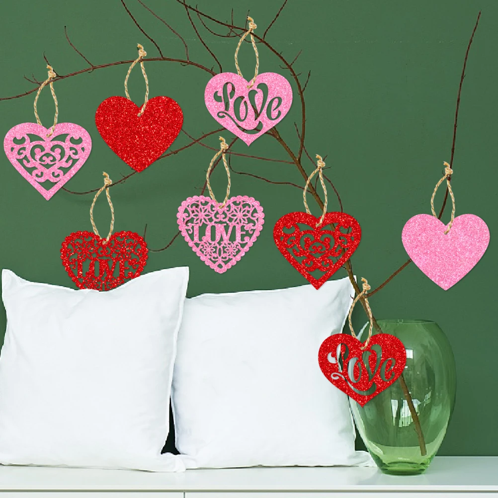8Pcs Valentine Heart Paper Hanging Tags Decorative Gift Tags String DIY Craft Favors Candy Box Wrapping Wedding Hanging Decor
8Pcs Valentine Heart Paper Hanging Tags Decorative Gift Tags String DIY Craft Favors Candy Box Wrapping Wedding Hanging Decor