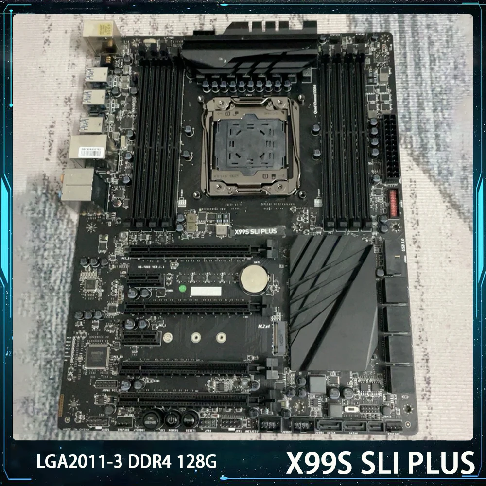 LGA2011-3 DDR4 128G M.2 SATA3 USB3.0 PCI-E 3.0 ATX Материнская плата для настольных ПК X99S SLI PLUS для Msi
LGA2011-3 DDR4 128G M.2 SATA3 USB3.0 PCI-E 3.0 ATX Материнская плата для настольных ПК X99S SLI PLUS для Msi