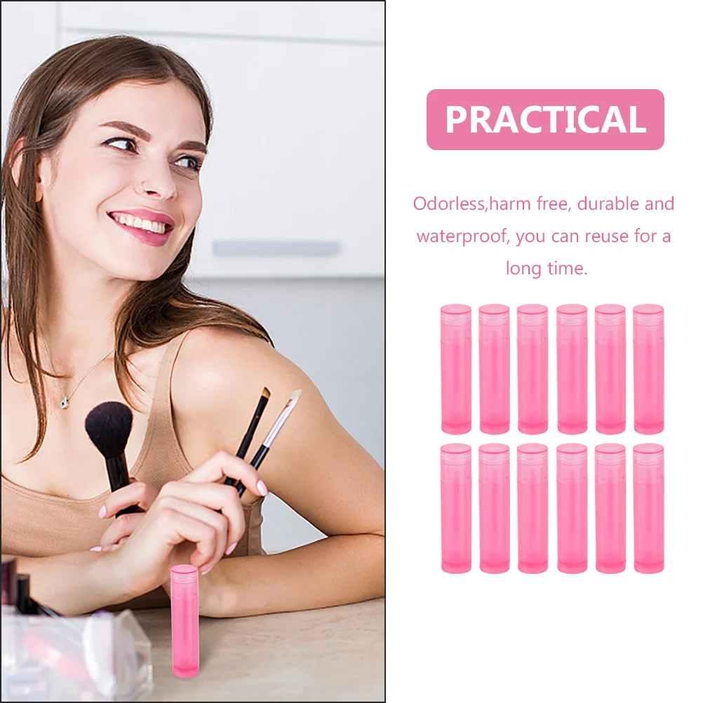 24Pcs Empty Lipstick Tube Reusable Leak-Proof Design Ideal for Lip Balm Cream Sub Tubes DIY Storage Containers
24Pcs Empty Lipstick Tube Reusable Leak-Proof Design Ideal for Lip Balm Cream Sub Tubes DIY Storage Containers