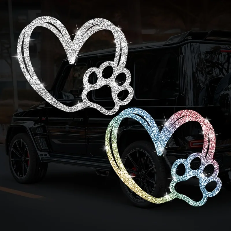 1 шт., имитация бриллианта, блестящая собачья лапа, наклейка в форме сердца, водонепроницаемая наклейка для топливного бака мотоцикла, заднего окна автомобиля, ноутбука, виниловая наклейка
1 шт., имитация бриллианта, блестящая собачья лапа, наклейка в форме сердца, водонепроницаемая наклейка для топливного бака мотоцикла, заднего окна автомобиля, ноутбука, виниловая наклейка