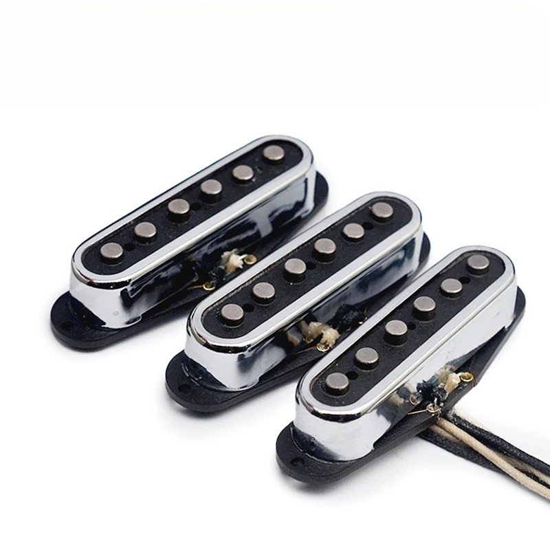 Alnico Type 3 Copper Shell Staggered ST Single Coil Pickup Open Copper Shell Pickup Alnico Type 3
Alnico Type 3 Copper Shell Staggered ST Single Coil Pickup Open Copper Shell Pickup Alnico Type 3