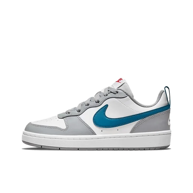 Nike Court Borough Low-Top Casual Shoes - Dior-Like Design, Leather Comfort & Versatile Style, Grey/White/Blue
Nike Court Borough Low-Top Casual Shoes - Dior-Like Design, Leather Comfort & Versatile Style, Grey/White/Blue