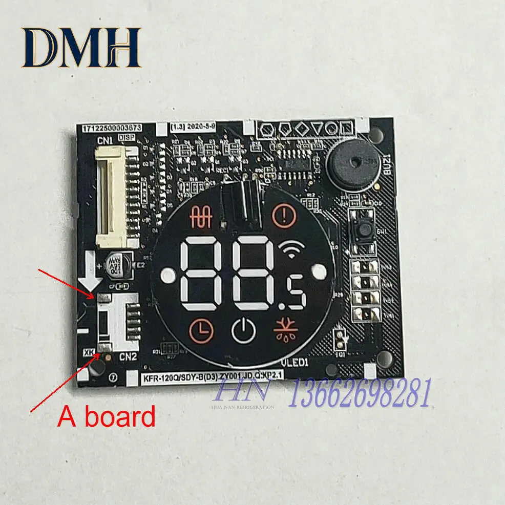 Новая плата приемника дисплея Midea 17122500004016 17122500004112 MBQ4-03 17122500003873 KFR-120Q/SDY-B(D3).ZY001.JD
Новая плата приемника дисплея Midea 17122500004016 17122500004112 MBQ4-03 17122500003873 KFR-120Q/SDY-B(D3).ZY001.JD