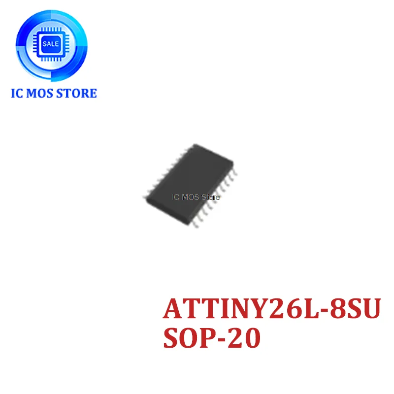 10PCS ATTINY26L-8SU ATTINY26-16SU ATTINY26L 8SU ATTINY26 16SU sop-20
10PCS ATTINY26L-8SU ATTINY26-16SU ATTINY26L 8SU ATTINY26 16SU sop-20