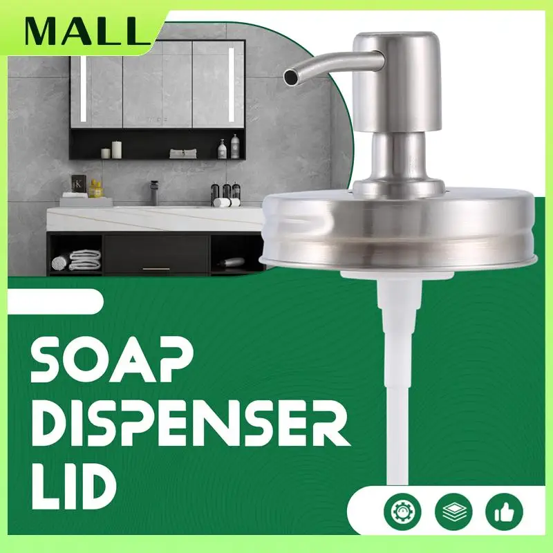 MALL 4 Pack Jar Soap Dispenser Lids With Pumps,Lotion Soap Dispenser Lids For 16Oz Regular Mouth Jar Decor
MALL 4 Pack Jar Soap Dispenser Lids With Pumps,Lotion Soap Dispenser Lids For 16Oz Regular Mouth Jar Decor