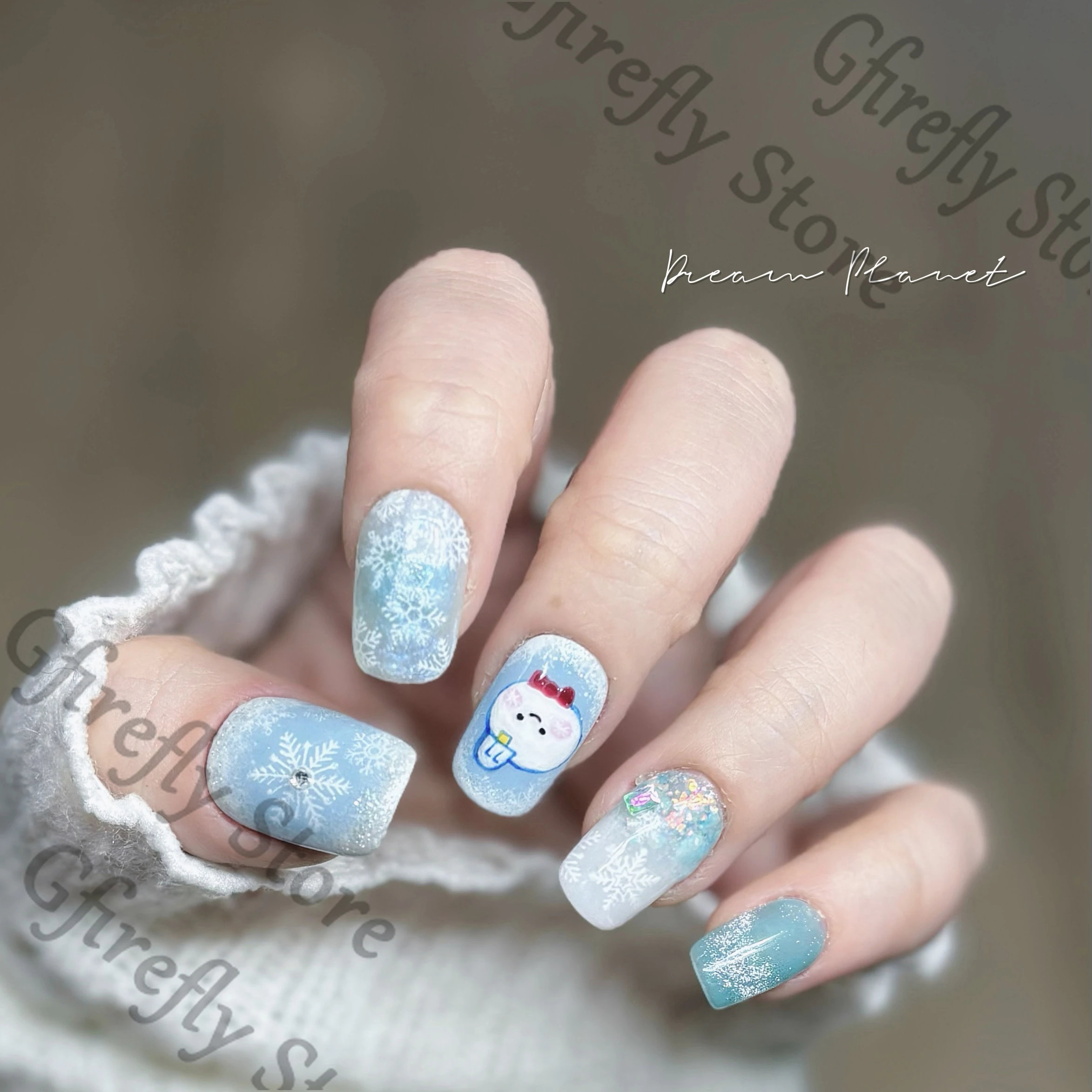 Love and Deepspace Zayne Nails DIY Pure Hand-painted Cat's Eyes Handcraft Press-on Manicure Autumn Winter Ornaments Mascot
Love and Deepspace Zayne Nails DIY Pure Hand-painted Cat's Eyes Handcraft Press-on Manicure Autumn Winter Ornaments Mascot