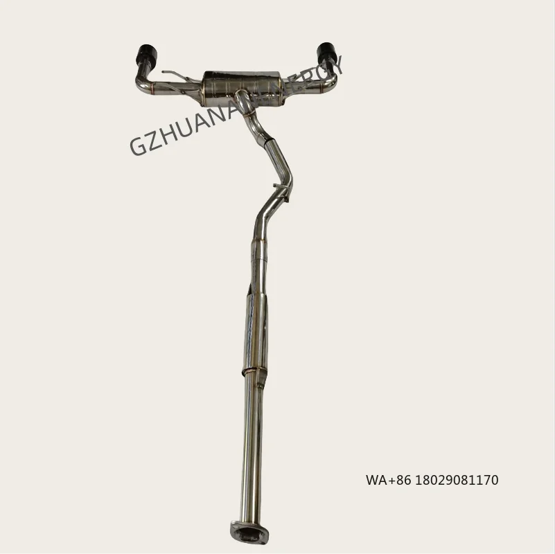 Трубы из нержавеющей стали для выхлопной системы BRZ 2.0L Single Swallow Tail Valvetronic Catback с клапанной регулировкой и глушителем
Трубы из нержавеющей стали для выхлопной системы BRZ 2.0L Single Swallow Tail Valvetronic Catback с клапанной регулировкой и глушителем