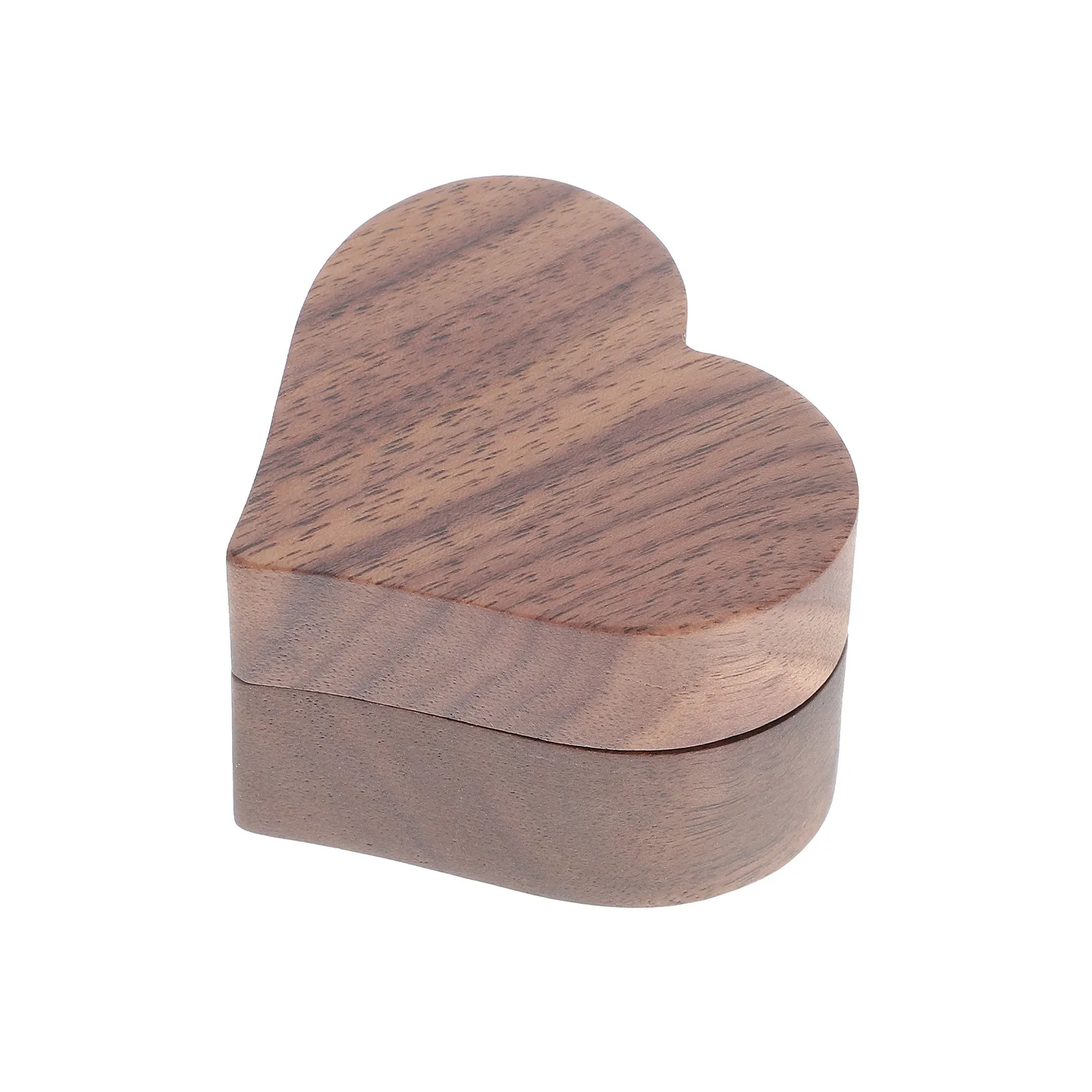 Wooden Heart Ring Box Compact Lightweight Flannel Interior Elegant Simple Design for Engagement Wedding Proposal Ring Storage
Wooden Heart Ring Box Compact Lightweight Flannel Interior Elegant Simple Design for Engagement Wedding Proposal Ring Storage
