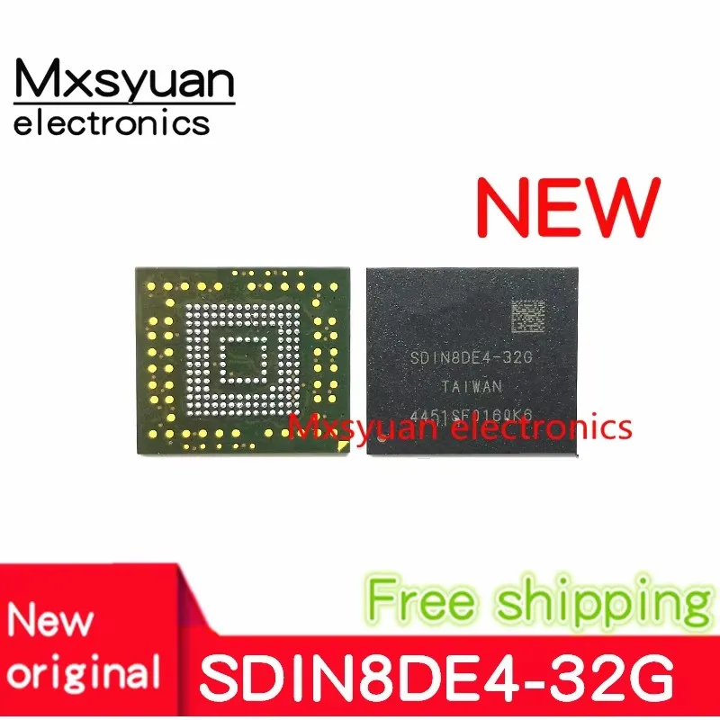 5pcs/LOT SDIN8DE4-32G BGA153 100% original authentic eMMC 32GB NAND flash memory IC chip
5pcs/LOT SDIN8DE4-32G BGA153 100% original authentic eMMC 32GB NAND flash memory IC chip