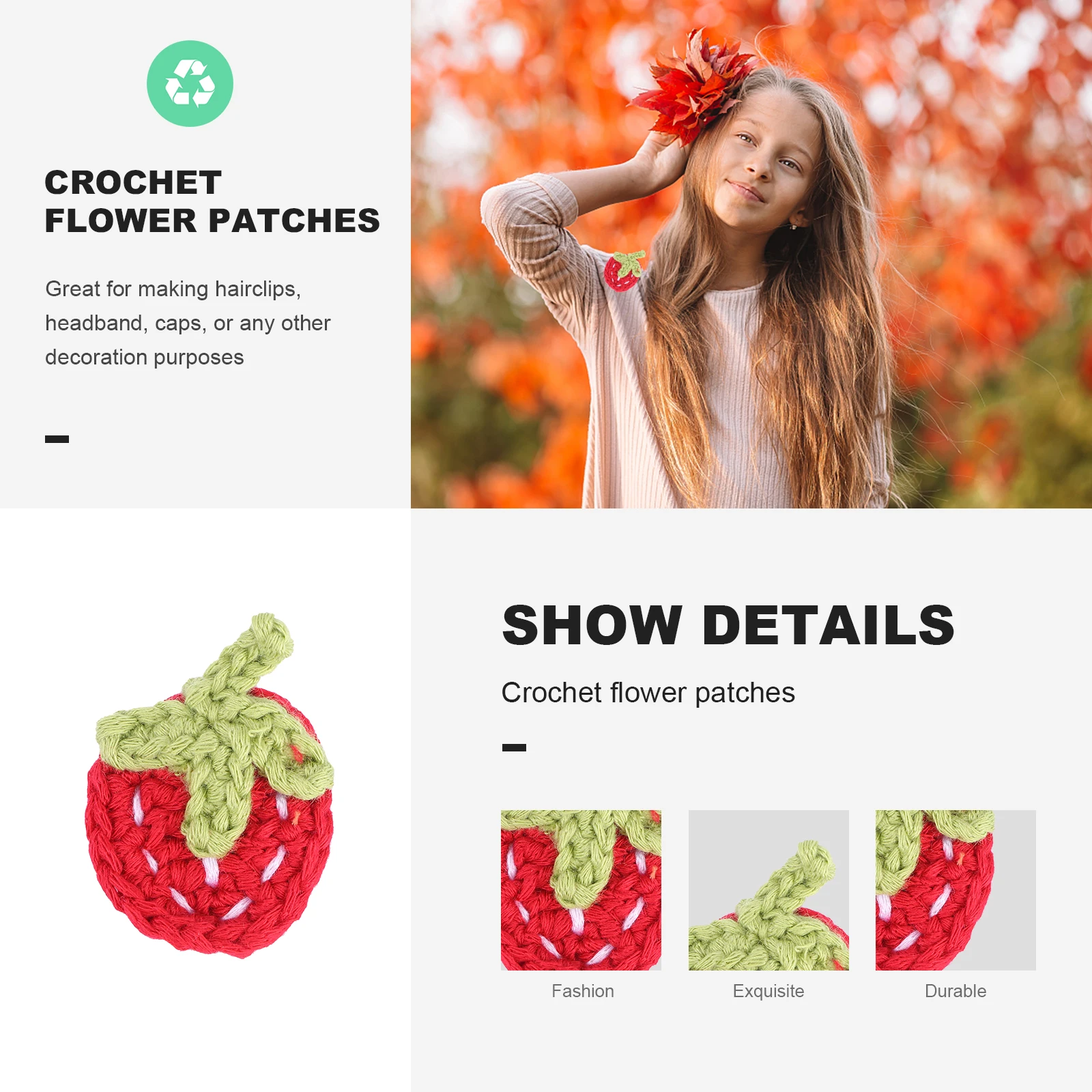 5pcs Red Knitted Strawberry Material For Hat Clothes Decor Diy Bag Accessory Woolen Clothing Decoration Prop Mini Chic Diy
5pcs Red Knitted Strawberry Material For Hat Clothes Decor Diy Bag Accessory Woolen Clothing Decoration Prop Mini Chic Diy