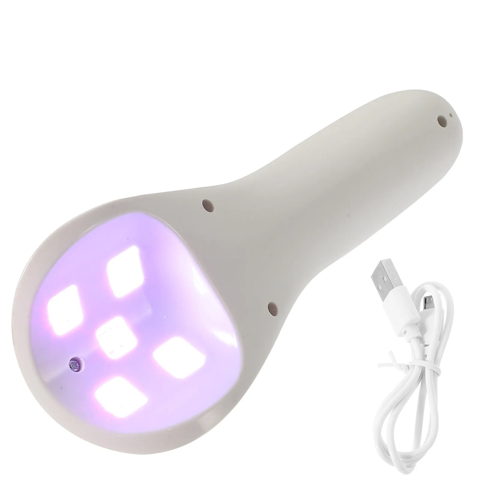 Handheld Uv LED Nail Dryer 365Nm 405Nm Gel Curing Lamp 180 Degree Fast Drying for Manicure Art Design Portable
Handheld Uv LED Nail Dryer 365Nm 405Nm Gel Curing Lamp 180 Degree Fast Drying for Manicure Art Design Portable