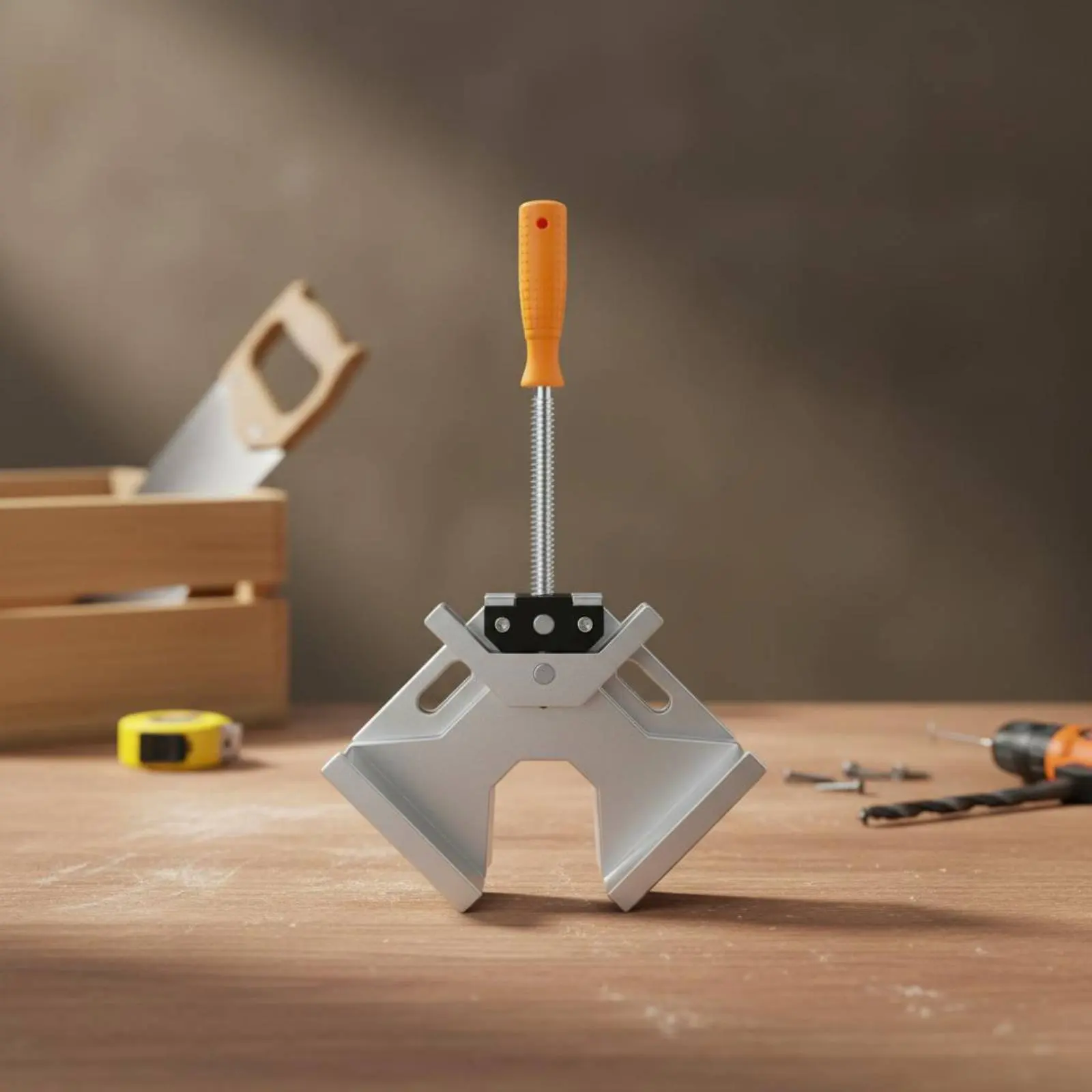 90 Degree Clamp Reinforced Joint Woodworking Corner Clamp Hand Tool Long-Lasting Metal Adjustable Jaw for Woodworkers
90 Degree Clamp Reinforced Joint Woodworking Corner Clamp Hand Tool Long-Lasting Metal Adjustable Jaw for Woodworkers