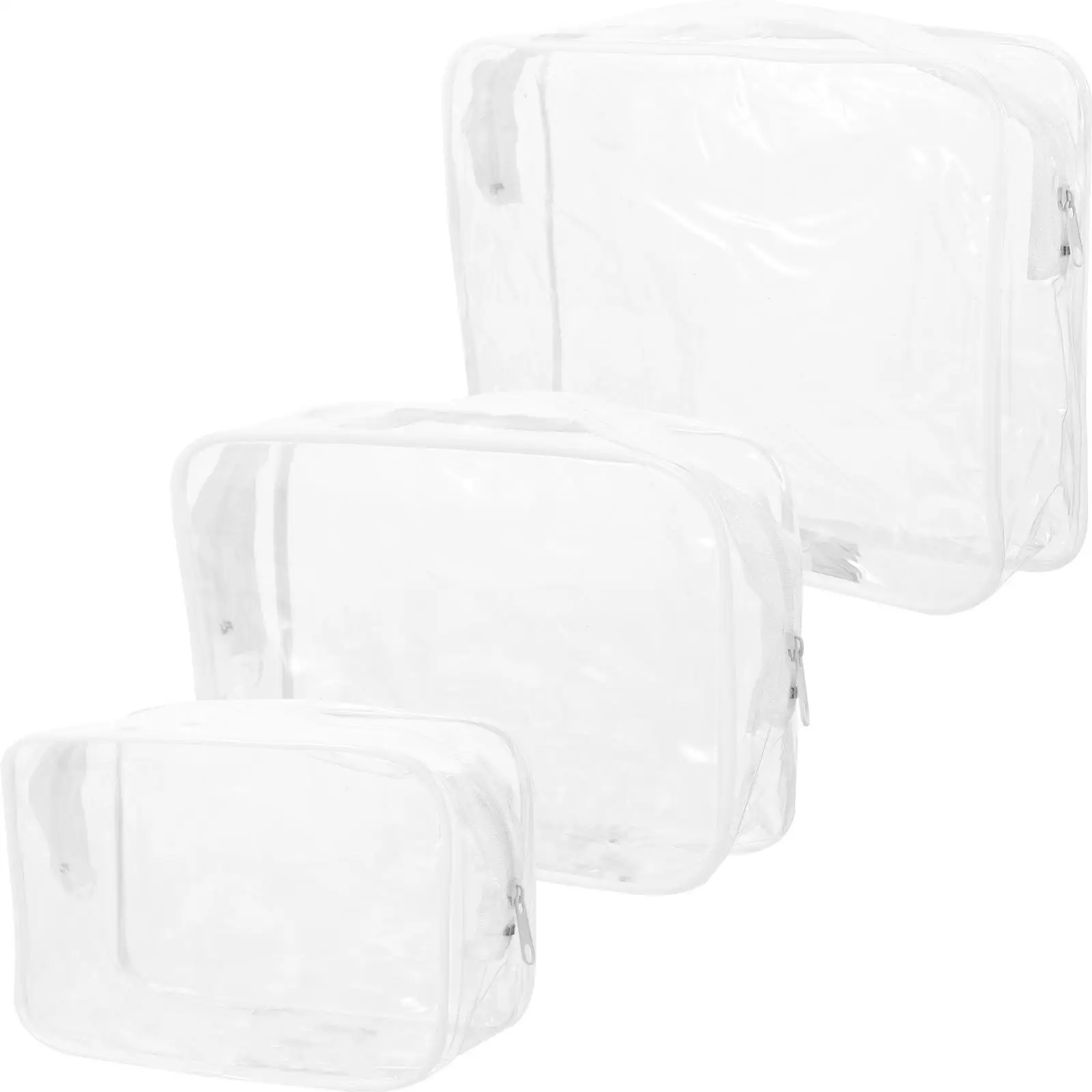 3Pcs Clear Storage Bag Thickened Waterproof Waterproof Bag Toiletry Makeup Pouch Travel Container Zip Bags
3Pcs Clear Storage Bag Thickened Waterproof Waterproof Bag Toiletry Makeup Pouch Travel Container Zip Bags