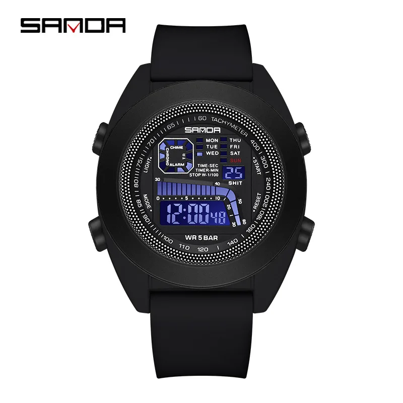 SANDA 9025 модные цифровые часы многофункциональные мужские часы спортивные светящиеся будильники секундомер 50 м водонепроницаемые часы для мужчин
SANDA 9025 модные цифровые часы многофункциональные мужские часы спортивные светящиеся будильники секундомер 50 м водонепроницаемые часы для мужчин