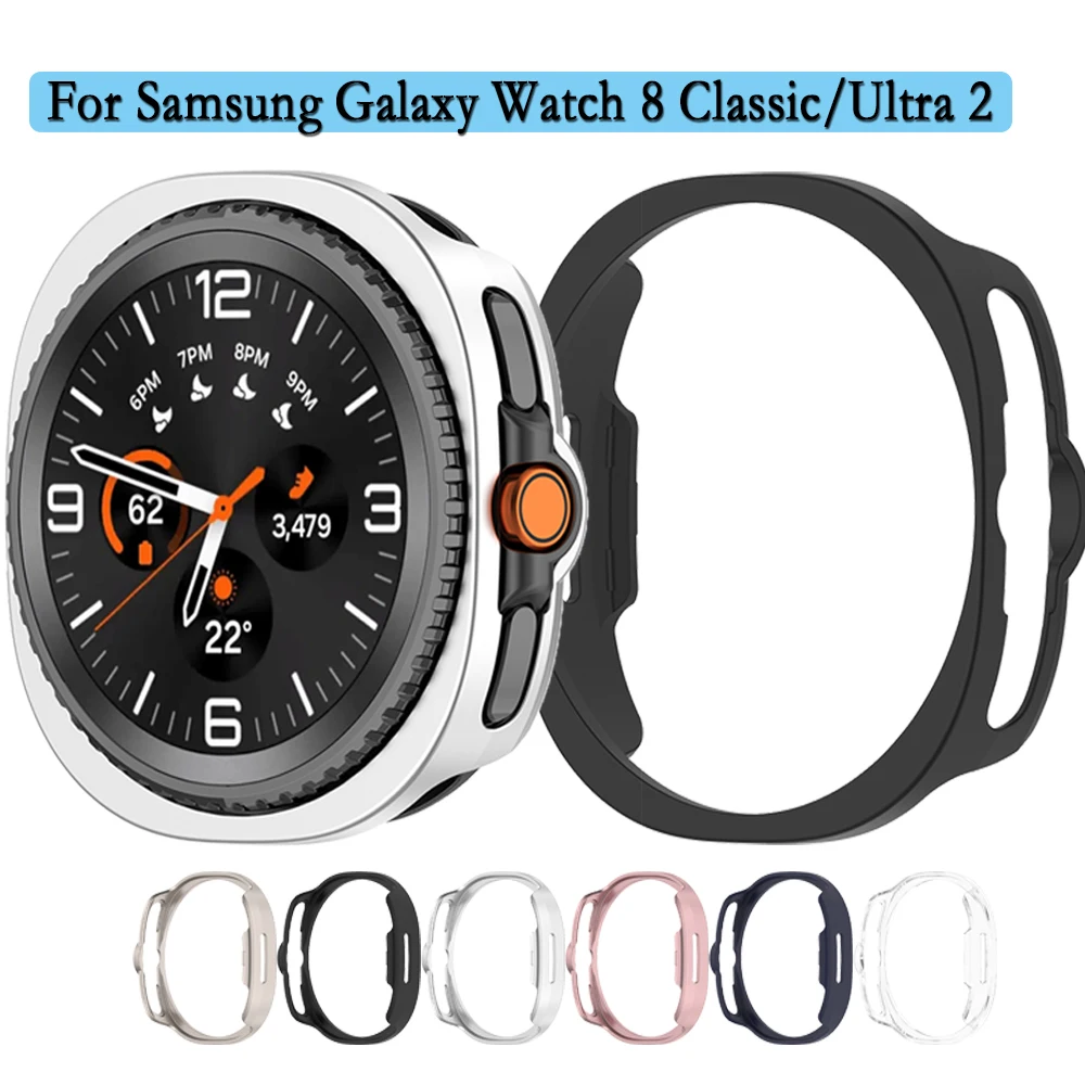 Полый защитный чехол для Samsung Watch Ultra 2025, прочный жесткий чехол для ПК, декоративная защита для Galaxy Watch 8 Classic 
Полый защитный чехол для Samsung Watch Ultra 2025, прочный жесткий чехол для ПК, декоративная защита для Galaxy Watch 8 Classic