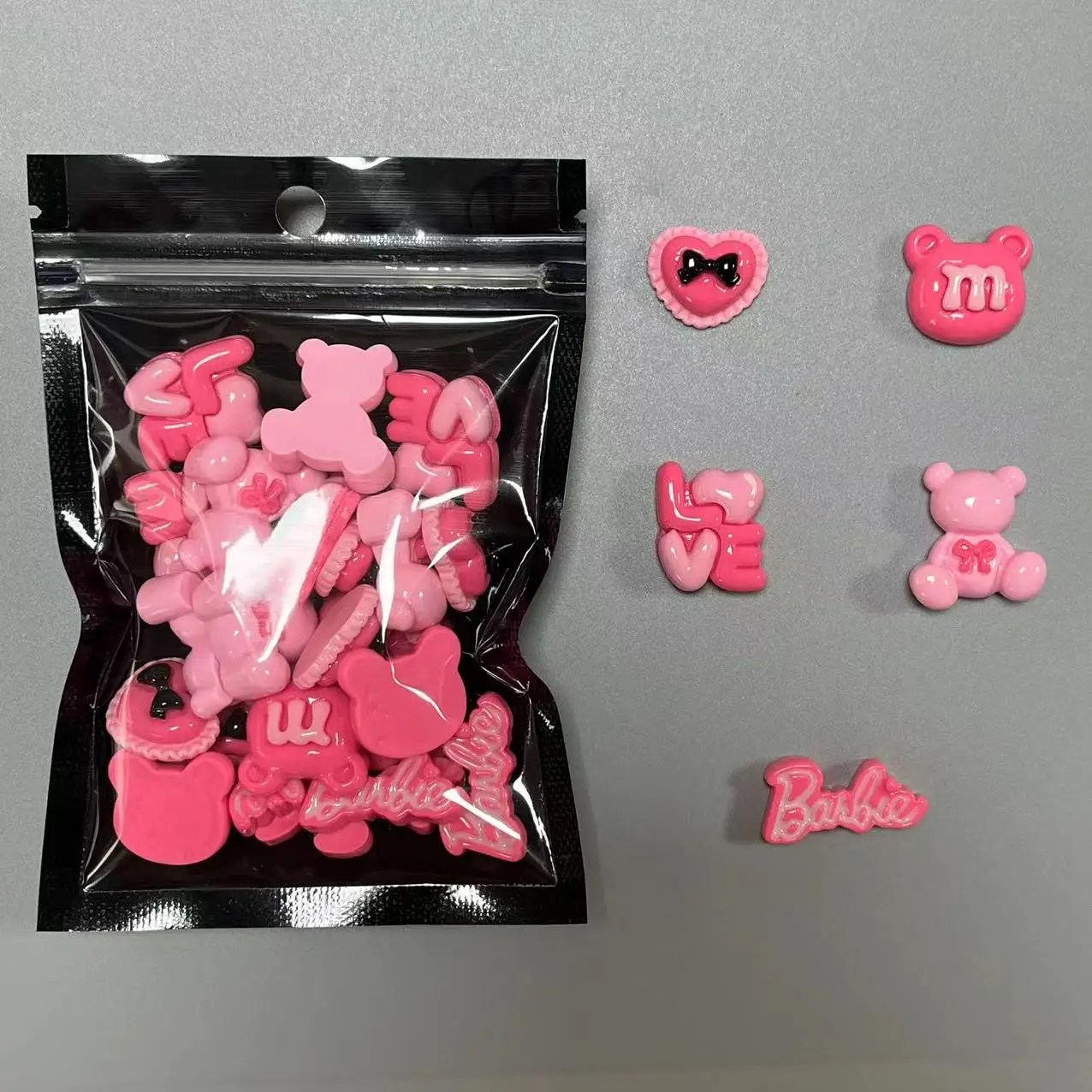 Y2K Hot Pink 30pcs Mix Heart Bear Candy Loiipop Resin Parts Handmade Phose Case Hair Girls Long Nail Art Big Decoraiton Charms
Y2K Hot Pink 30pcs Mix Heart Bear Candy Loiipop Resin Parts Handmade Phose Case Hair Girls Long Nail Art Big Decoraiton Charms