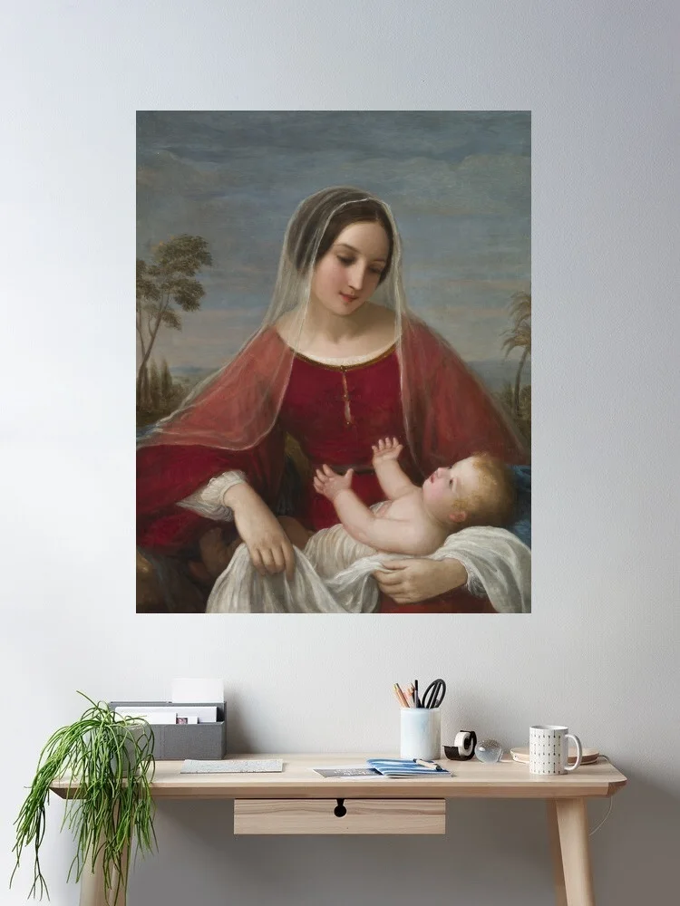 Allegory Biblical Schiavoni Madonna And Child Fine Canvas POSTER ,Home Decor Wall art painting
Allegory Biblical Schiavoni Madonna And Child Fine Canvas POSTER ,Home Decor Wall art painting