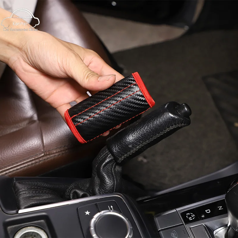 For Mercedes-Benz G-Class W463 2004-2018 Leather Carbon Fiber Style Handbrake Anti-slip Protective Cover Interior Accessories
For Mercedes-Benz G-Class W463 2004-2018 Leather Carbon Fiber Style Handbrake Anti-slip Protective Cover Interior Accessories