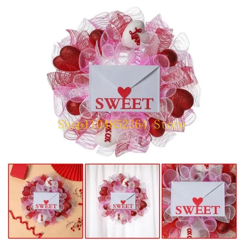 652F Artificial Wreath 40cm Valentines Day Wreath Wedding Decoration For Anniversary Wedding Centerpieces Candlelight Dinner
652F Artificial Wreath 40cm Valentines Day Wreath Wedding Decoration For Anniversary Wedding Centerpieces Candlelight Dinner